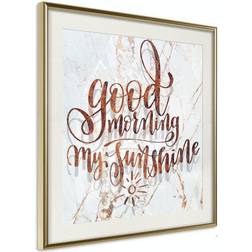 Arkiio Affisch Good Morning My Sunshine (Square) [Poster] 20x20 Poster